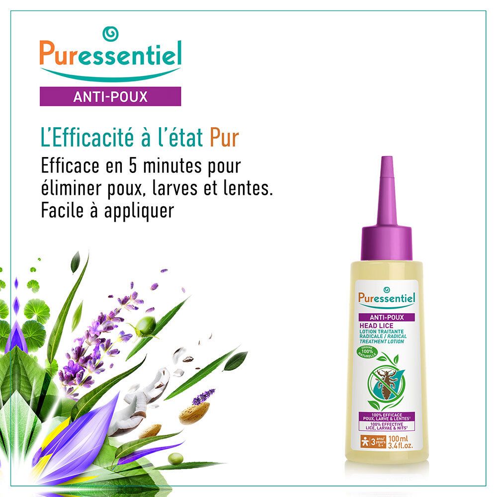 Puressentiel Anti-Läuse Behandlungslotion (100ml)