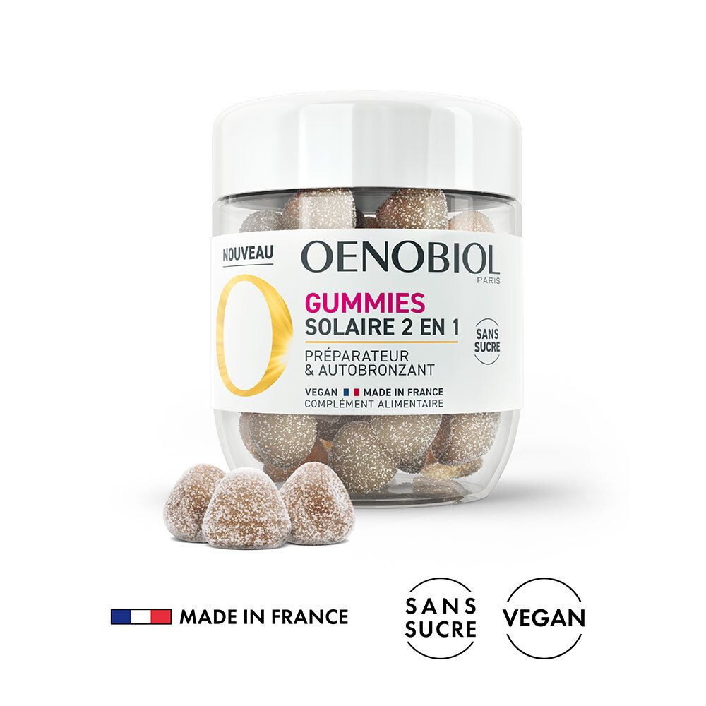 OENOBIOL Sun 2-in-1 Gummis (60 Stk)