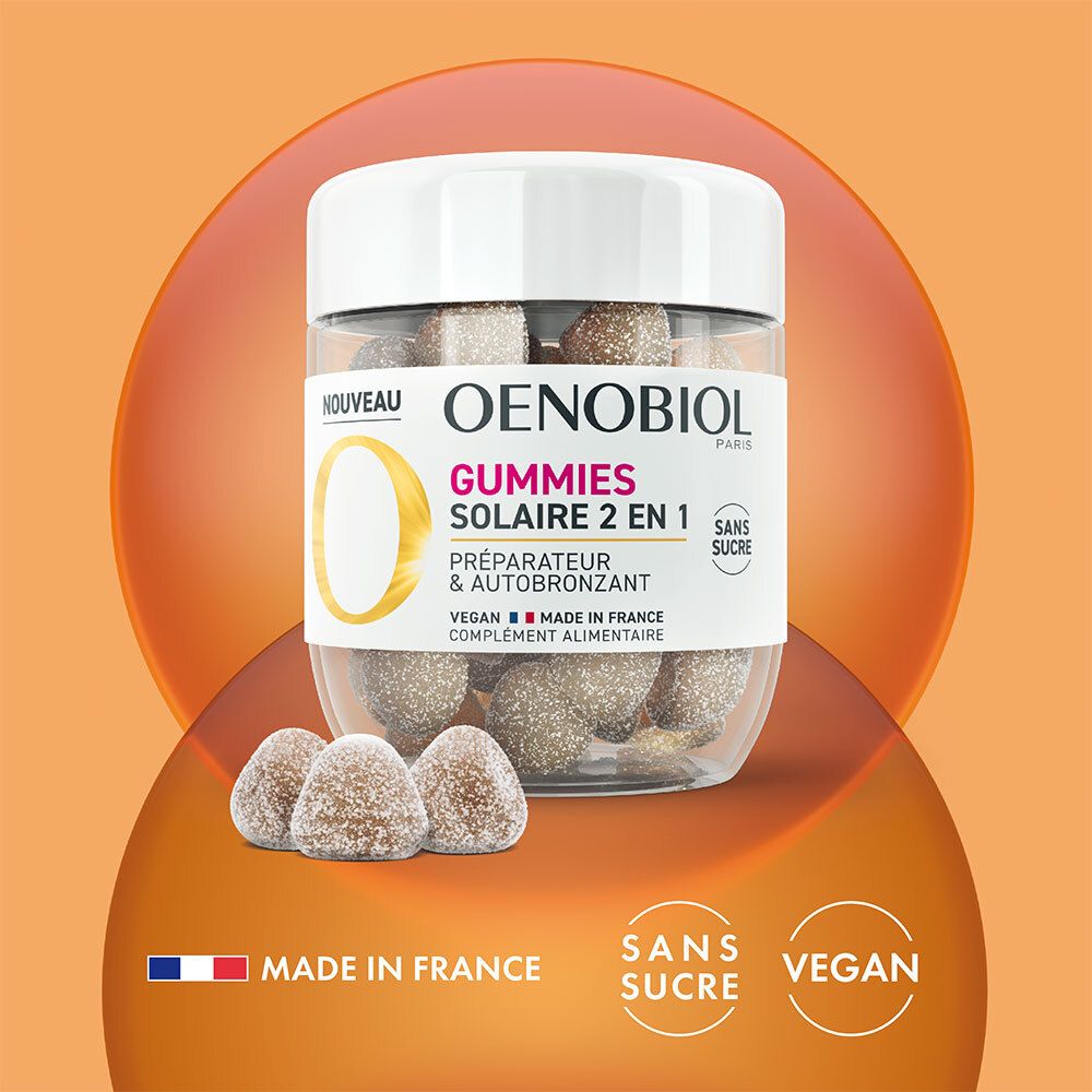 OENOBIOL Sun 2-in-1 Gummis (60 Stk)
