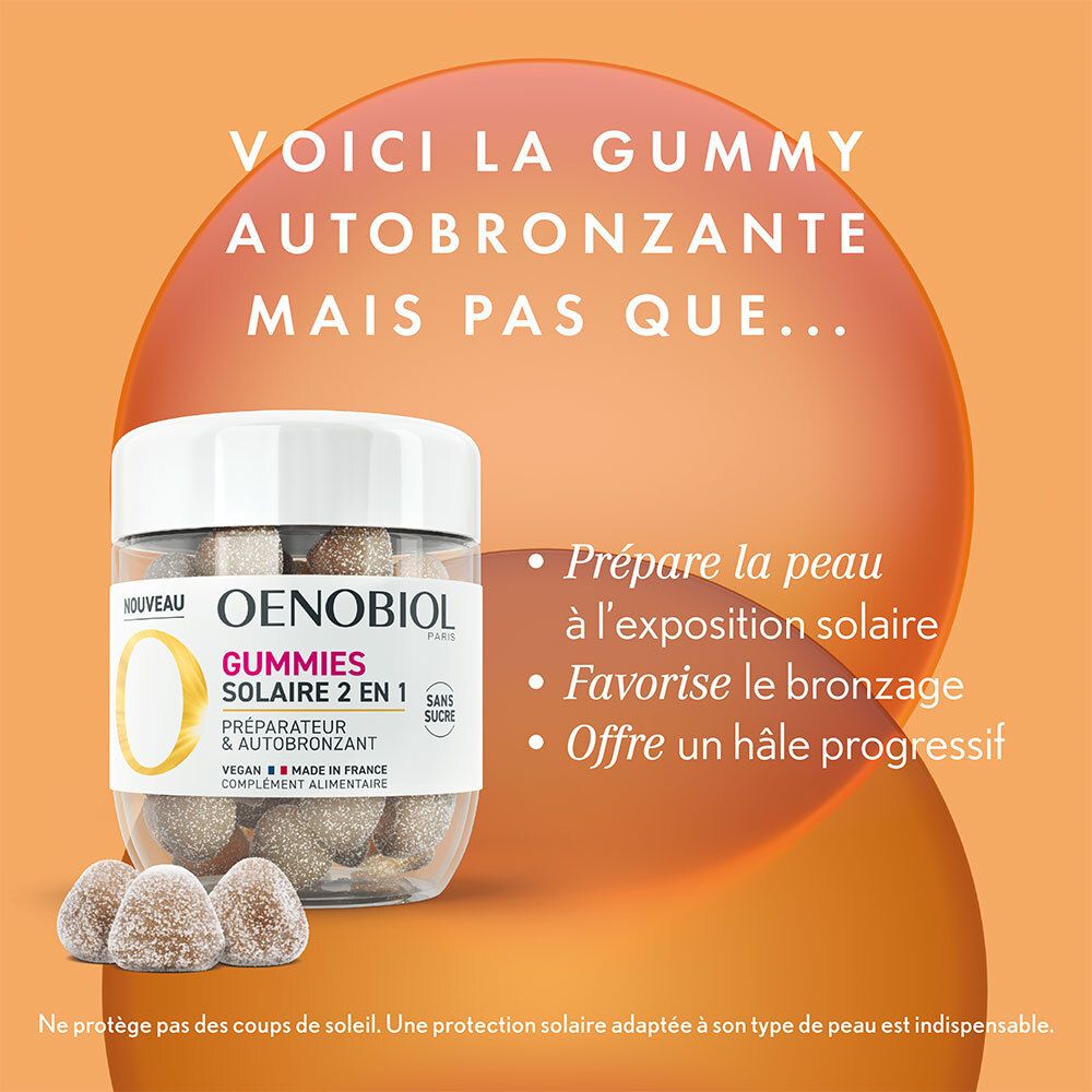 OENOBIOL Sun 2-in-1 Gummis (60 Stk)