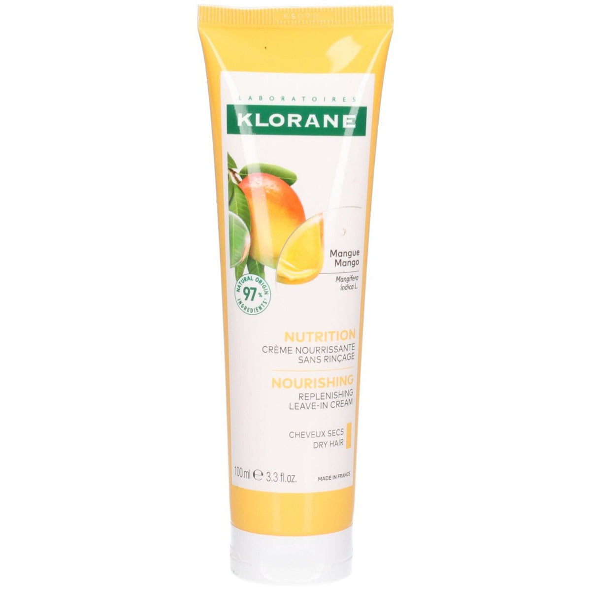 KLORANE Mango Leave-in Day Cream for Hair (100ml)