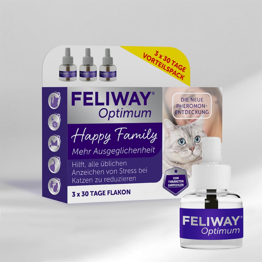 FELIWAY Optimum Nachfüllflakon Trio (3 x 48ml)