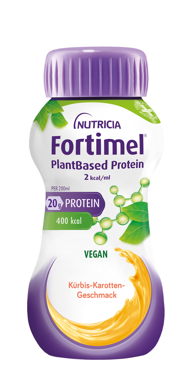 Fortimel PlantBased Protein 2 kcal Kürbis-Karotte (4 x 200ml)