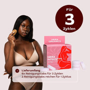 AthenaPure Cleaning Tablets for Menstrual Sponges (6 pcs)