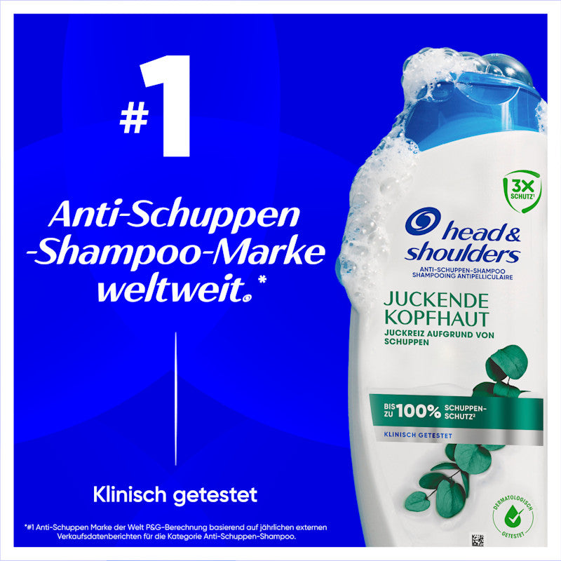 head shoulders Anti-Schuppen Shampoo juckende Kopfhaut (250ml)