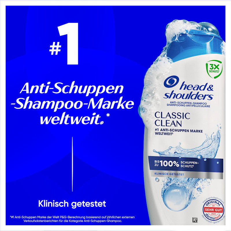 head shoulders Anti-Schuppen Shampoo Classic Clean (250ml)