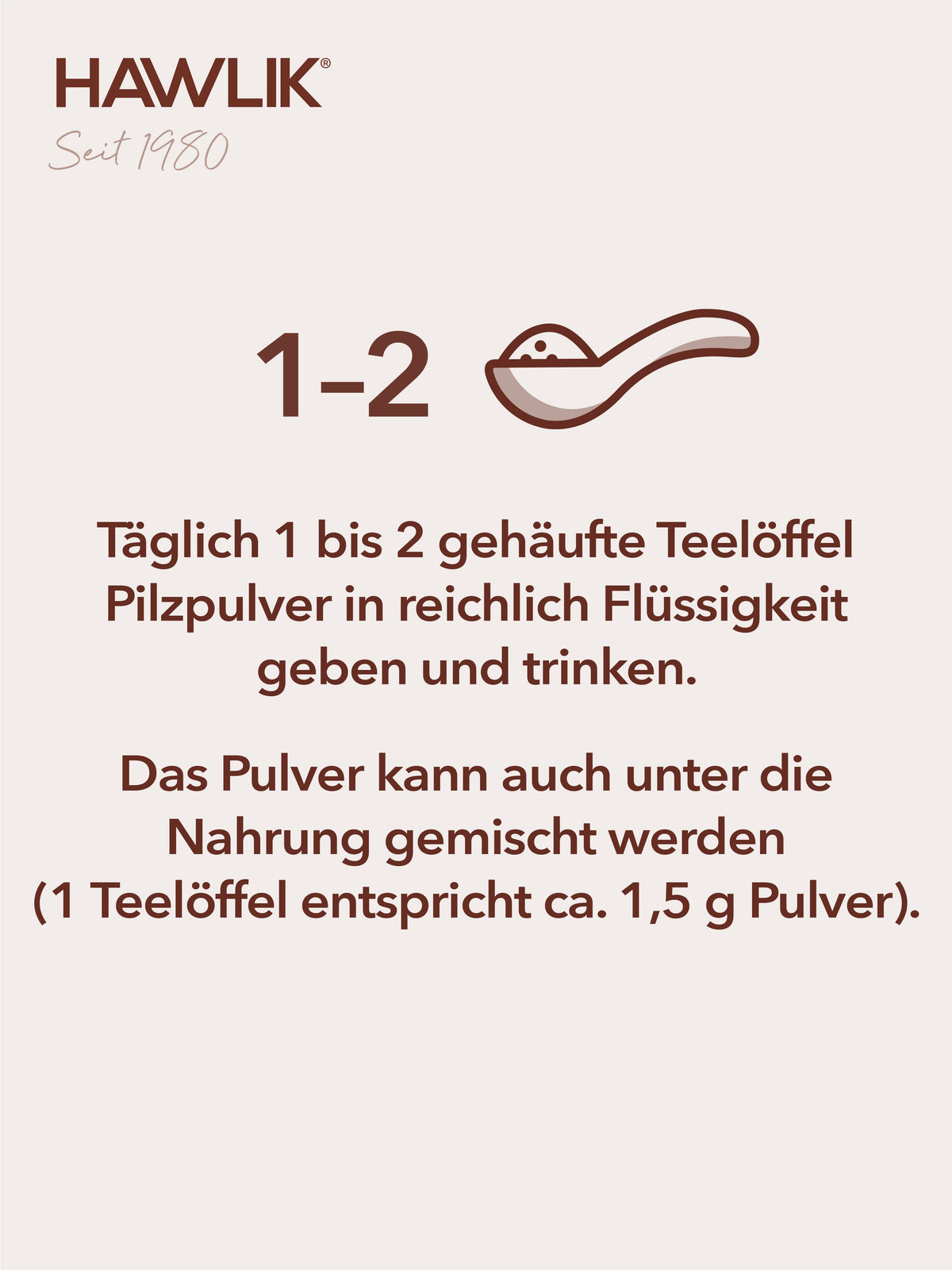 HAWLIK Hericium Pulver (100g)
