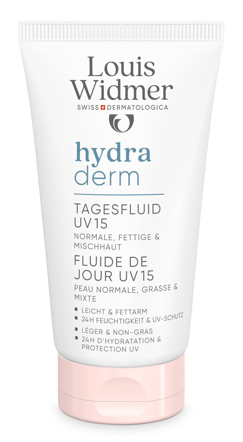 Louis Widmer Hydraderm Tagesfluid UV 15 parfümiert (50ml)