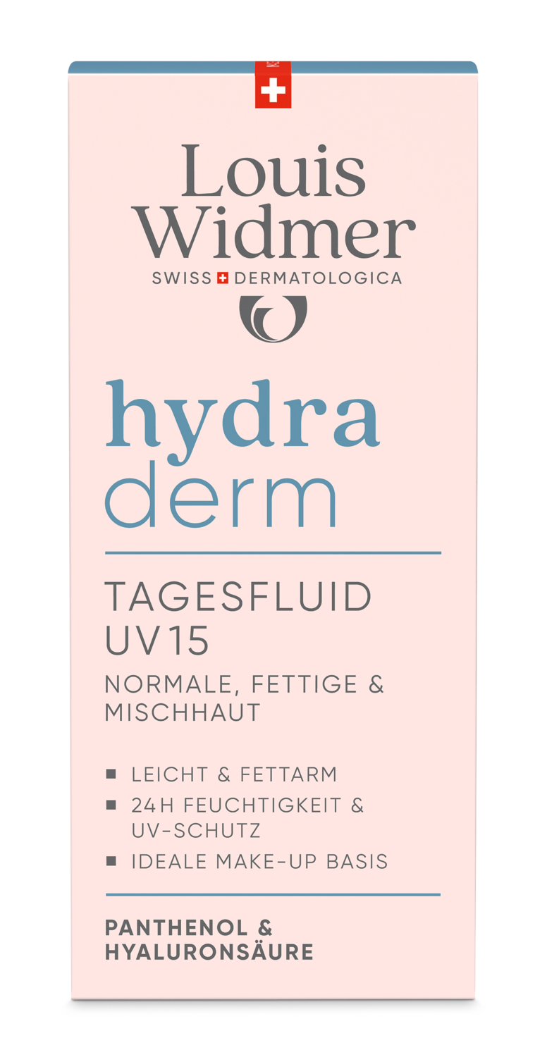 Louis Widmer Hydraderm Tagesfluid UV 15 parfümiert (50ml)