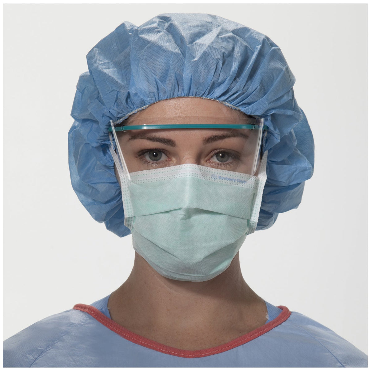 HALYARD OP-Maske Anti-Fog Typ II grün (50 Stk)