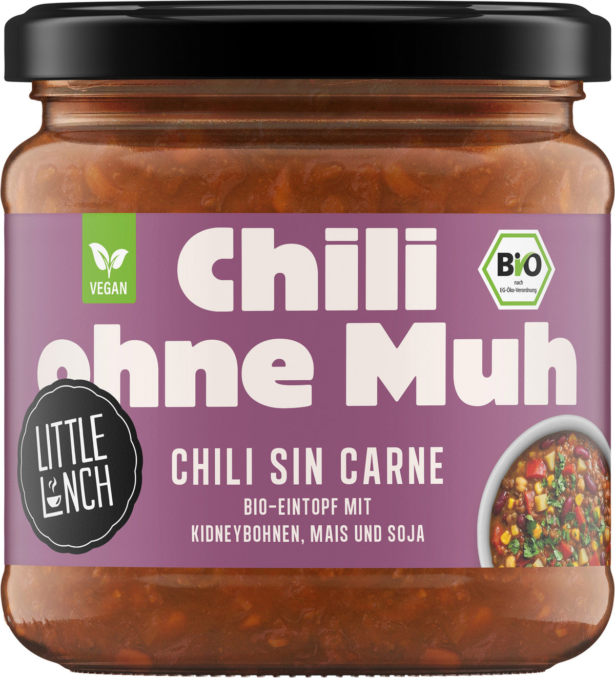 LITTLE LUNCH Chili sin Carne (350ml)