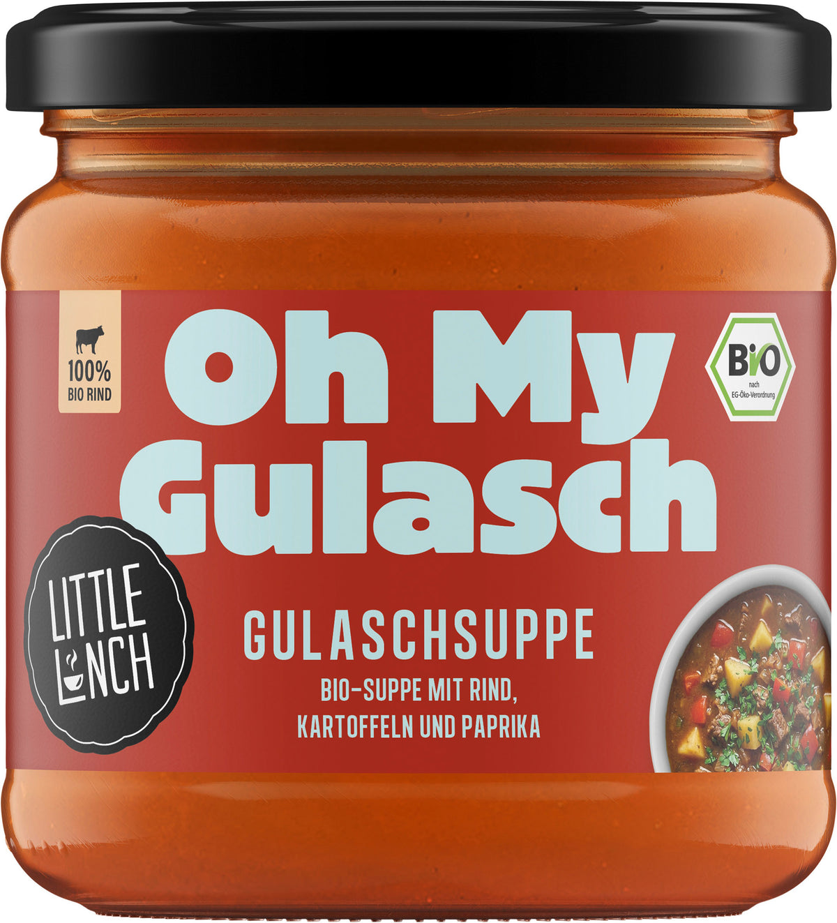 LITTLE LUNCH Gulaschsuppe (350ml)