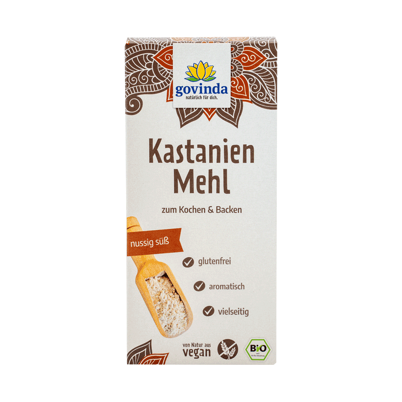 GOVINDA Bio Kastanienmehl (350g)