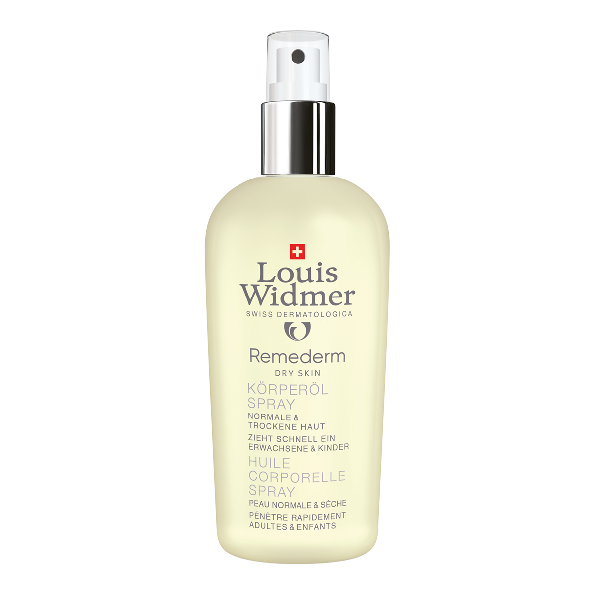 Louis Widmer Remederm Körperöl Spray parfümiert (150ml)