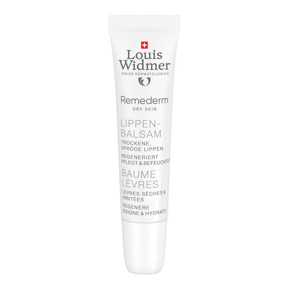 Louis Widmer Remederm Lippenbalsam ohne Parfum (15ml)