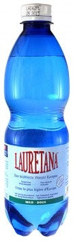Acqua minerale frizzante leggermente gassata LAURETANA (6x500ml)
