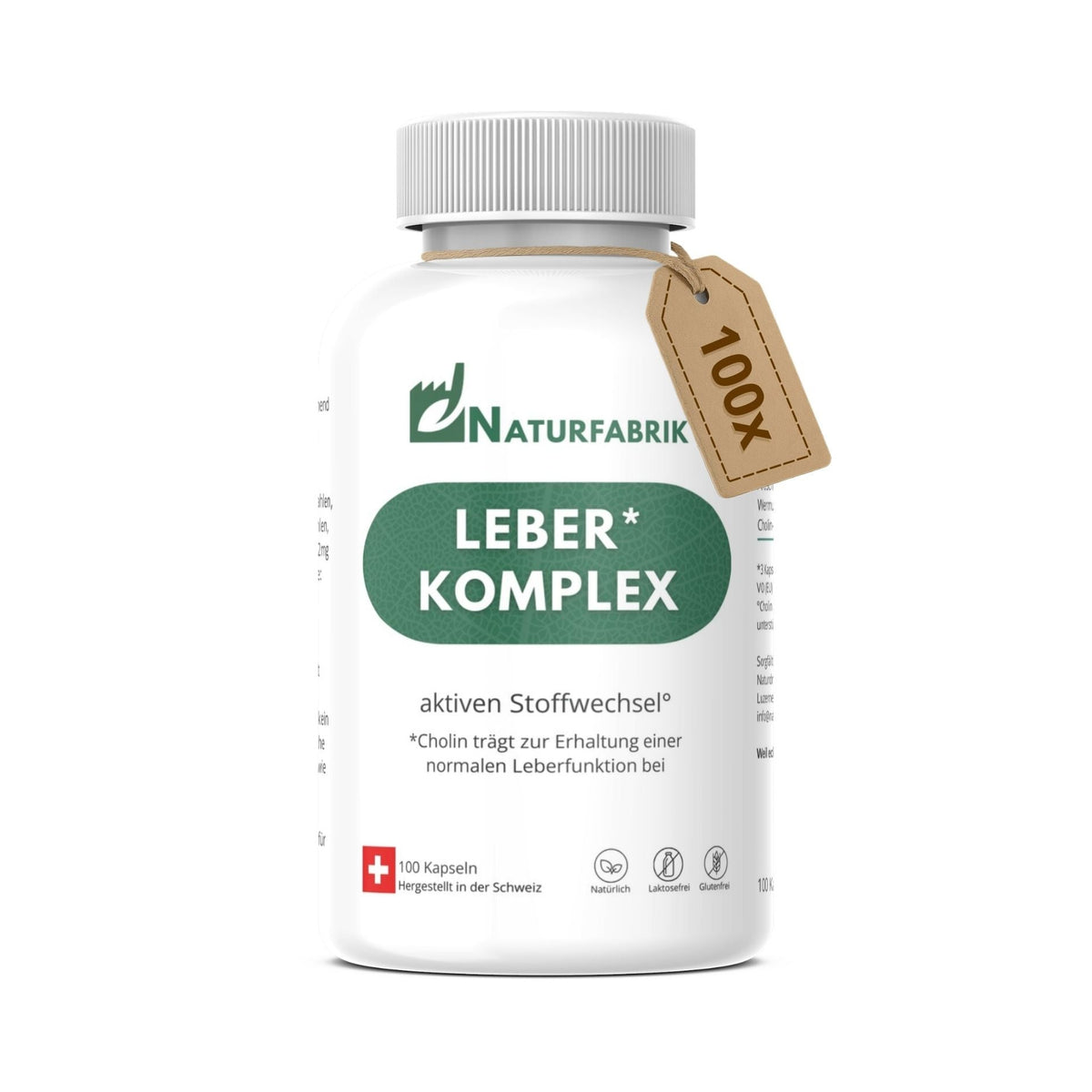 NATURFABRIK Leber-Komplex Kapseln (100 Stk)