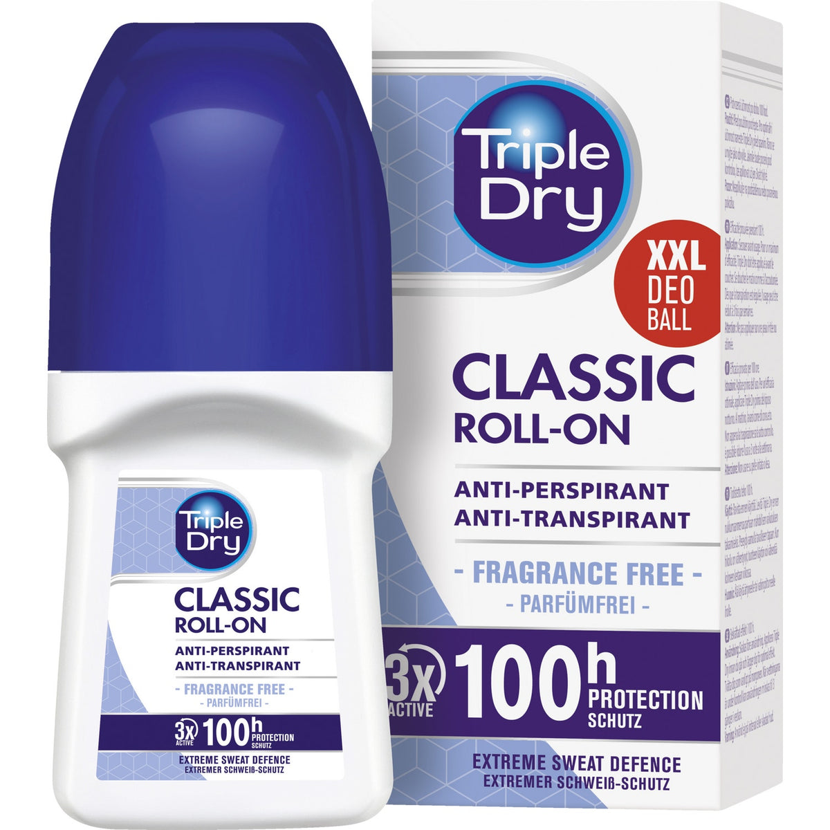 Triple Dry Antitranspirant Roll-on Classic (50ml)