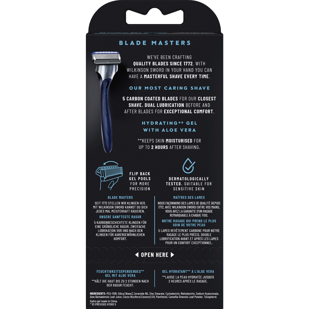 WILKINSON Hydro 5 Razor with 1 Blade (1 pc)