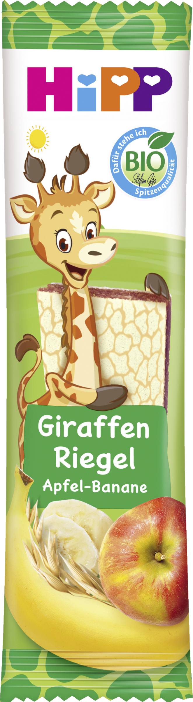 Hipp Riegel Giraffen Apfel Banane (23g)