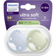 Philips Avent Ultra Soft Schnuller 0-6M (2 Stk)