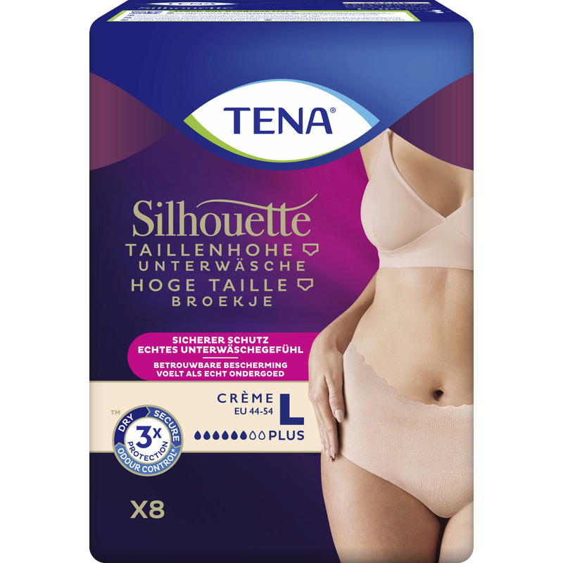 Tena Silhouette Classic Plus Cream L (8 pcs)