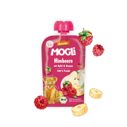 Mogli Quetschie Himbeere Apfel Banane Demeter (100g)