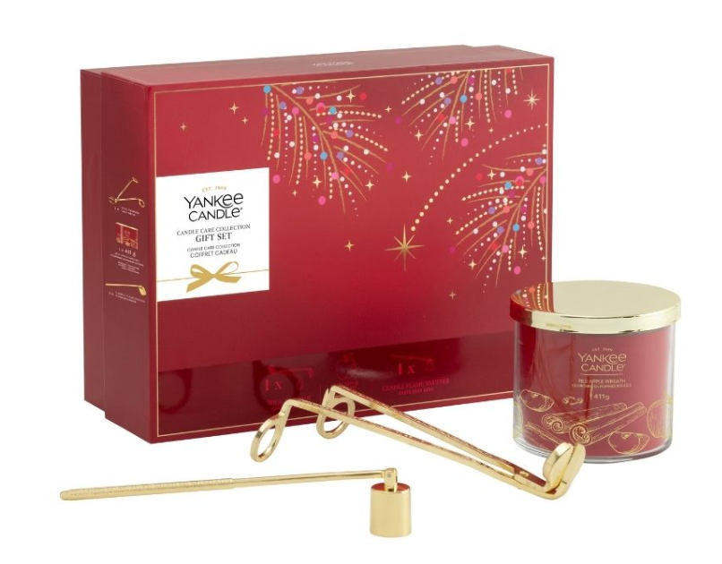 Coffret cadeau Yankee Candle Magical Christmas Moments Candle Care (3 pièces)