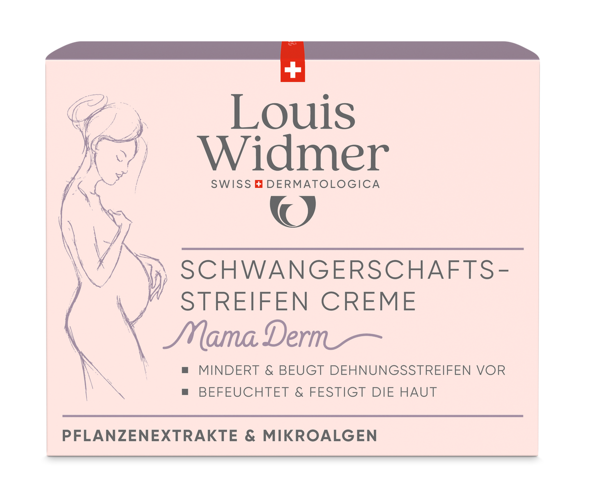 Louis Widmer MamaDerm Schwangerschaftscreme parfümiert (250ml)