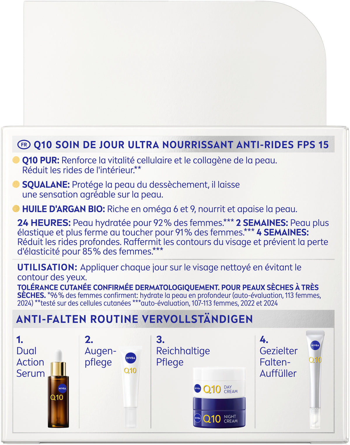 Nivea Q10 Power Crema giorno antirughe extra nutriente SPF 15 (50ml)