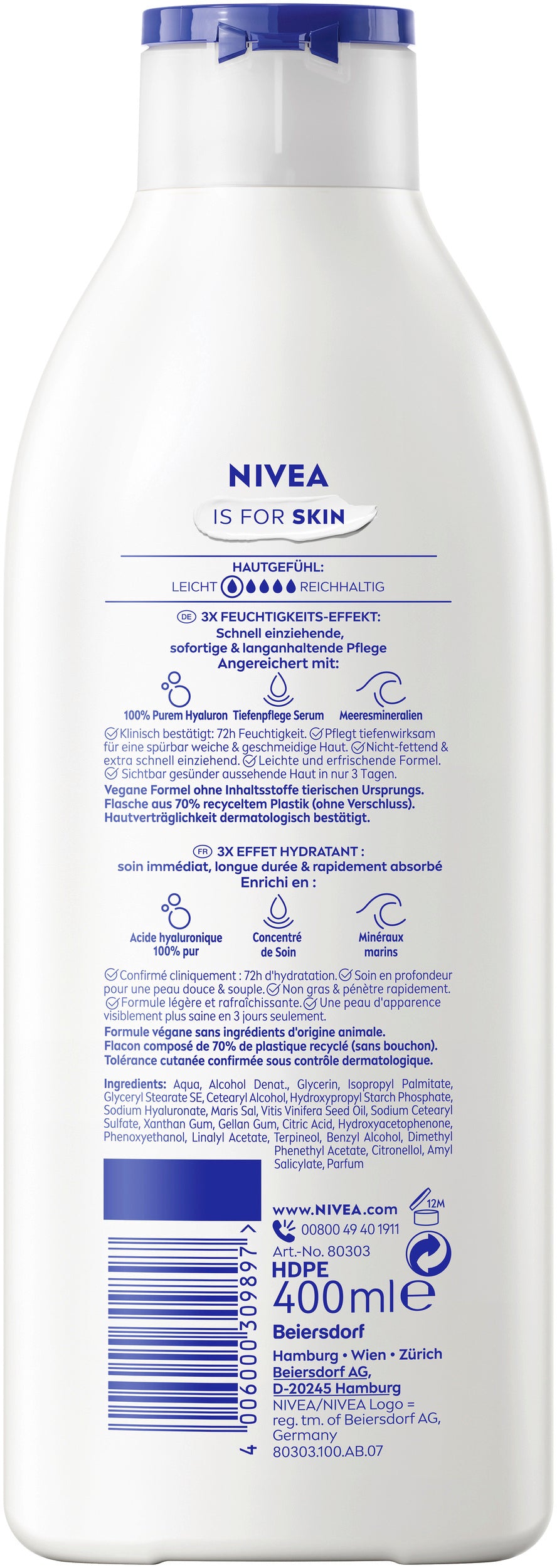 Nivea Lozione corpo Express (400ml)
