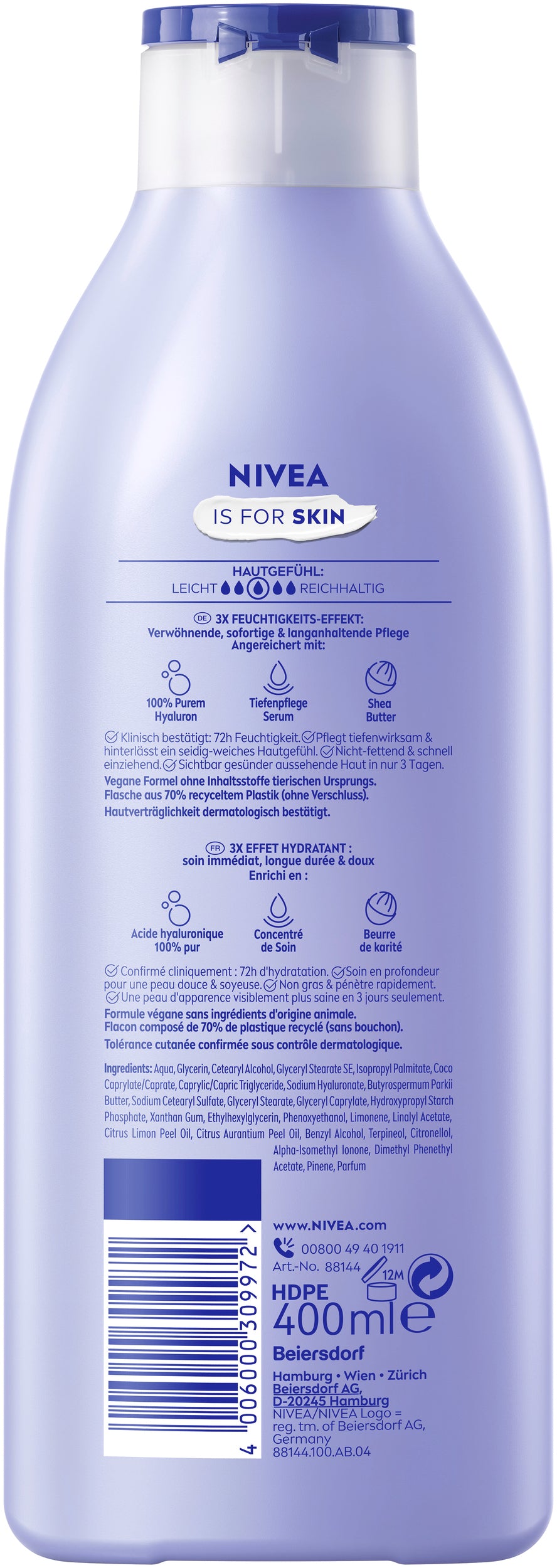 Nivea Pampering Soft Milk (400ml)