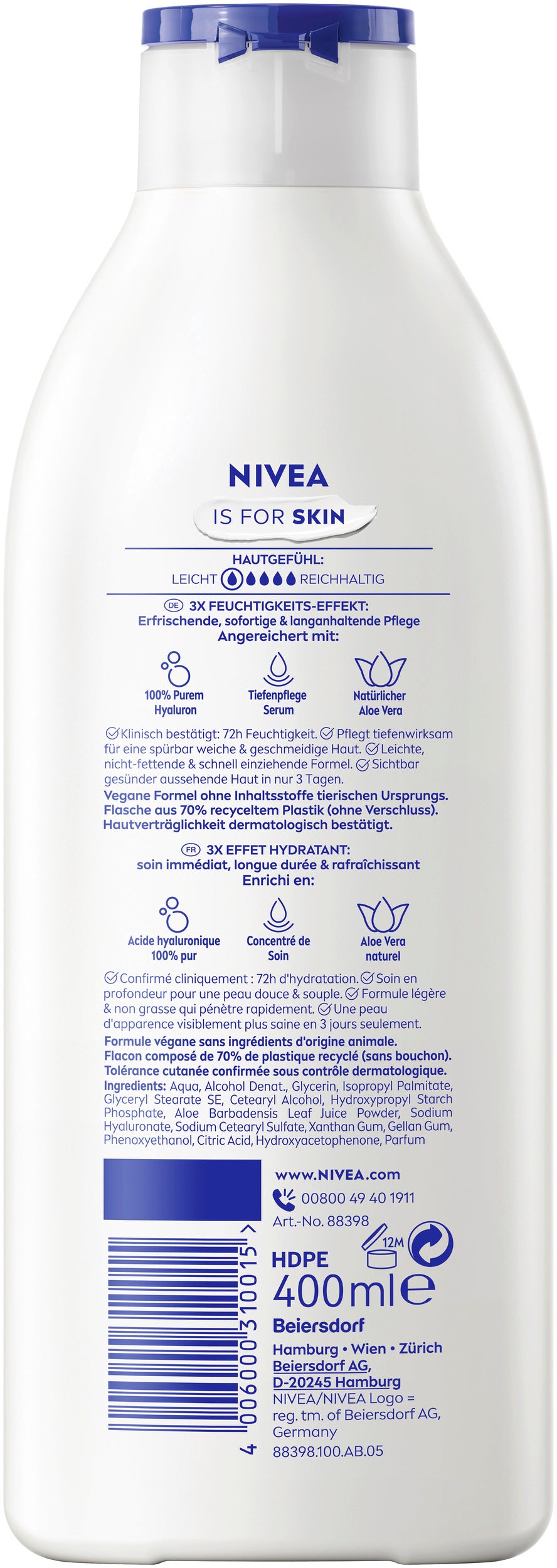Nivea Body Lotion Aloe & Care (400ml)