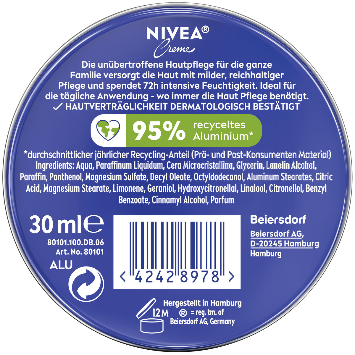 Nivea Creme Dose (30ml)