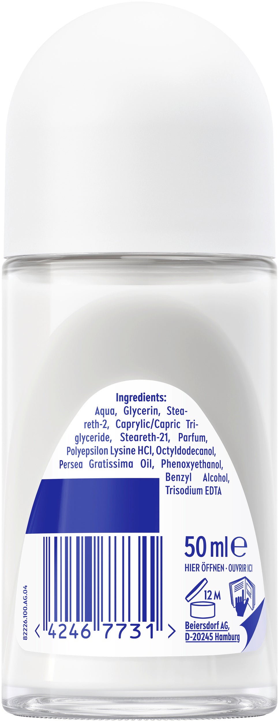 Nivea Déodorant Fresh Pure Roll-on Femme (50ml)