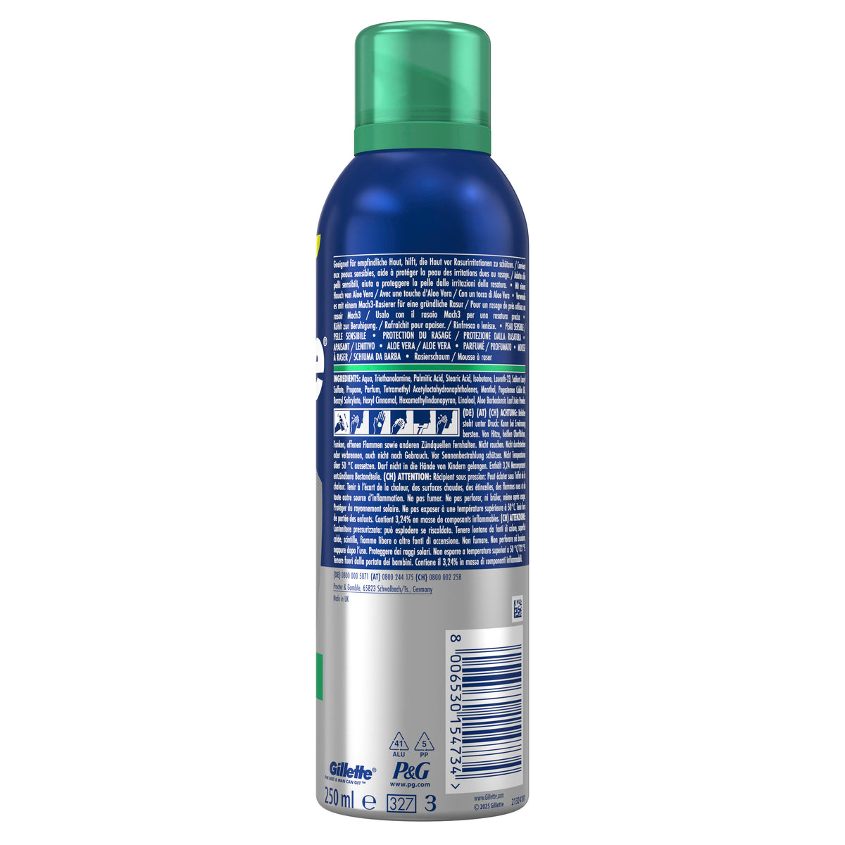Gillette Series Rasierschaum Sensitive (250ml)