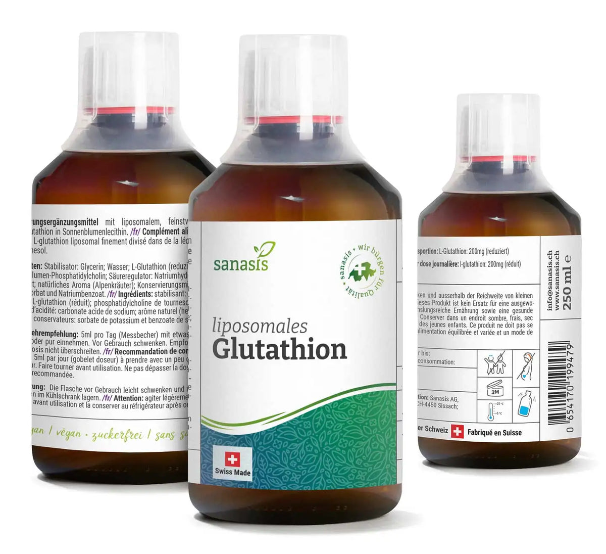 sanasis glutathion liposomal (250ml)