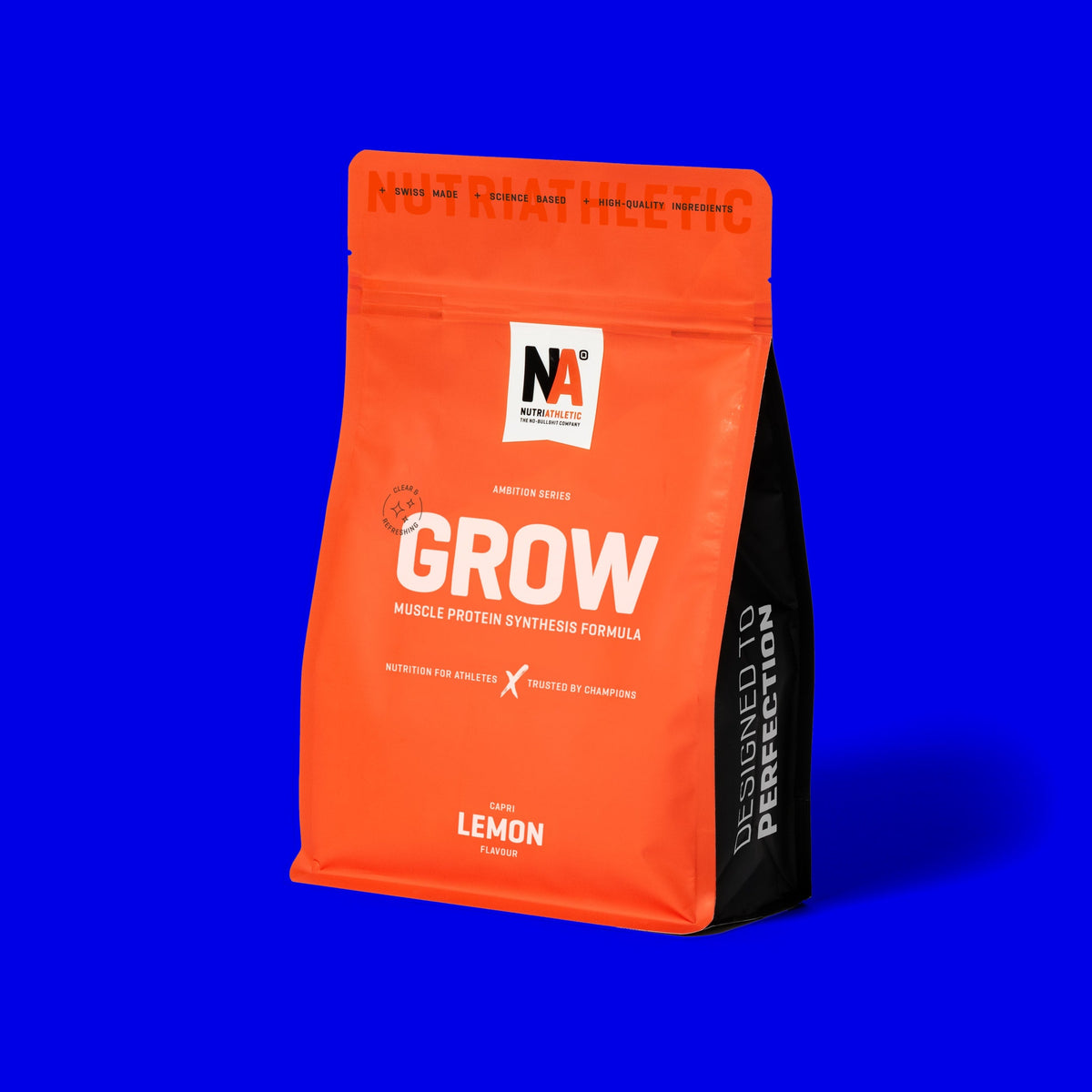 NUTRIATHLETIC Grow Pulver Capri Lemon (600g)