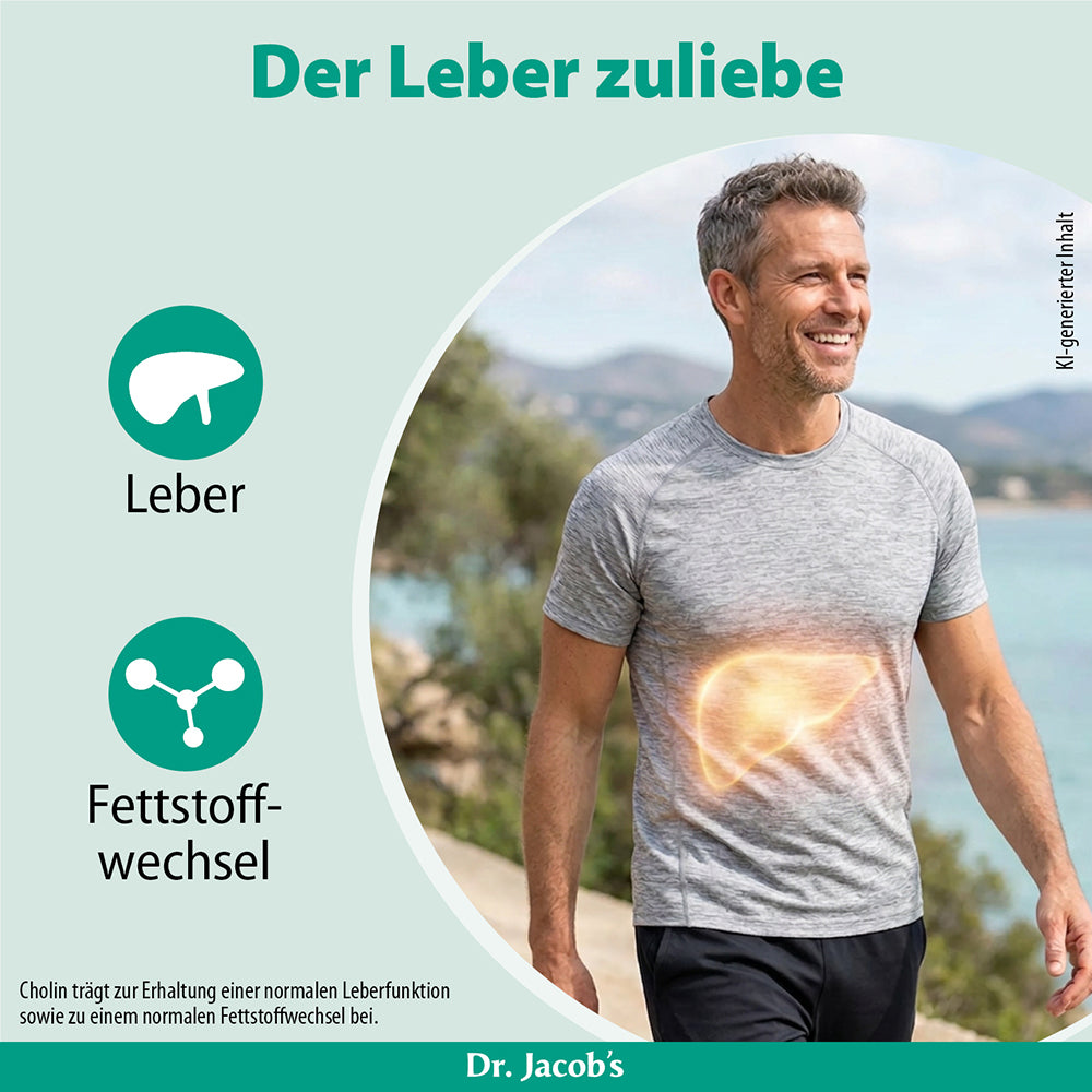 Dr. Jacobs Leber forte Bergamotte Kapseln (60 Stk)