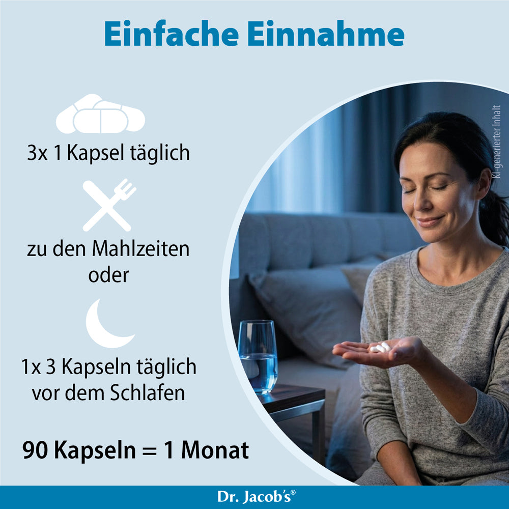Dr. Jacobs Magnesium zen mit GABA Kapseln (90 Stk)