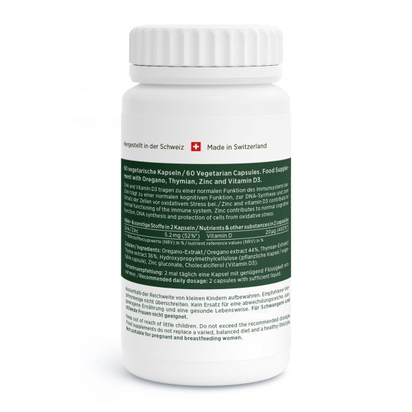 Kingnature Oregano Vida Kapseln 600mg (60 Stk)