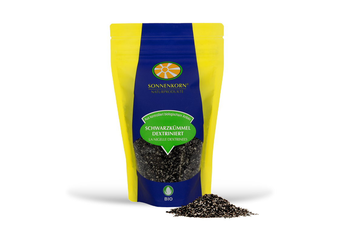 SONNENKORN Schwarzkümmel dextriniert Bio Knospe (100g)