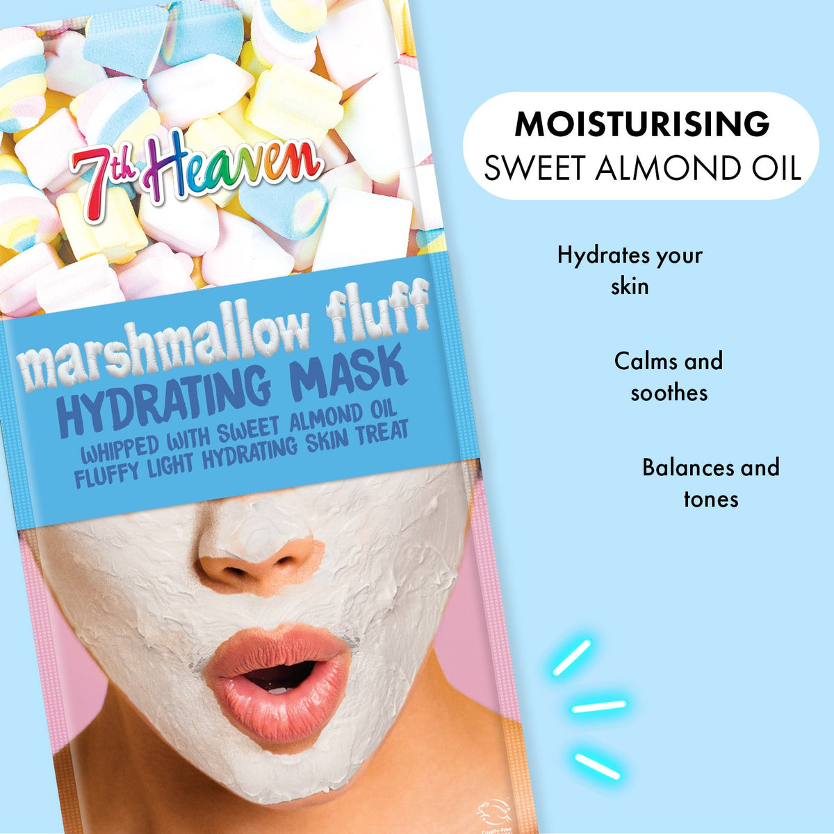 7th Heaven Hydrating Mask Marshmallow Fluff (8ml)