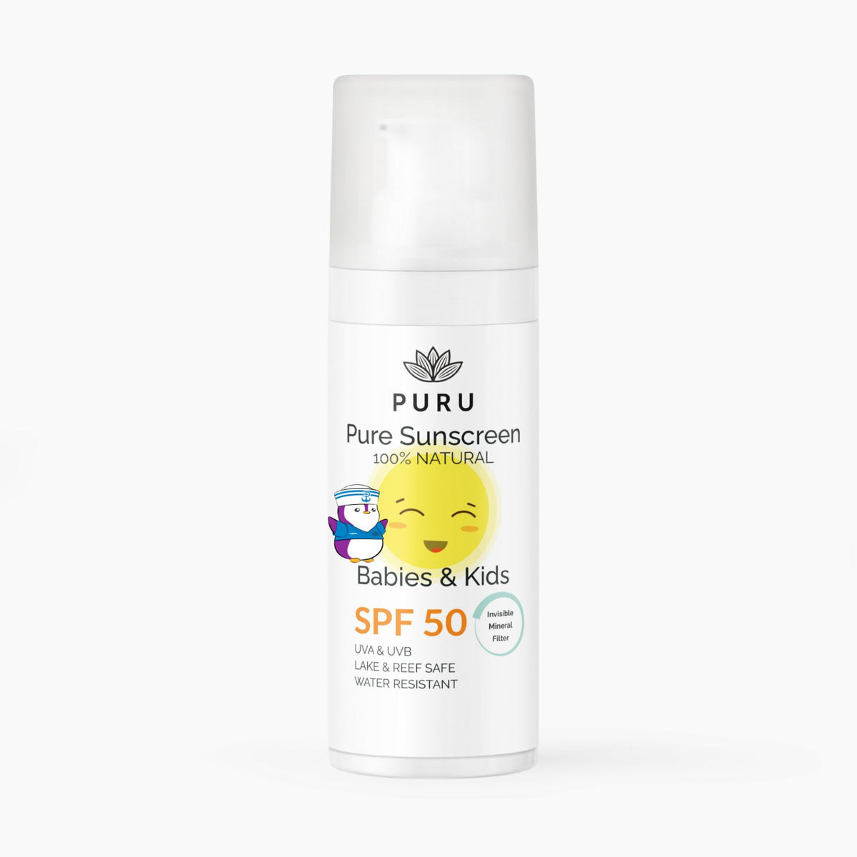 PURU Pure Sonnencreme Babys & Kinder LSF 50 (50ml)