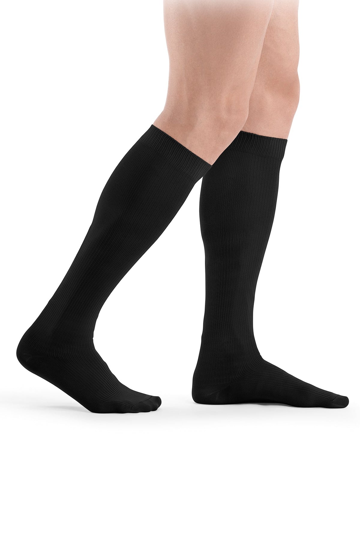 Sigvaris Traveno Reisestrumpf Grösse 2 (38-39) schwarz (1 Paar)