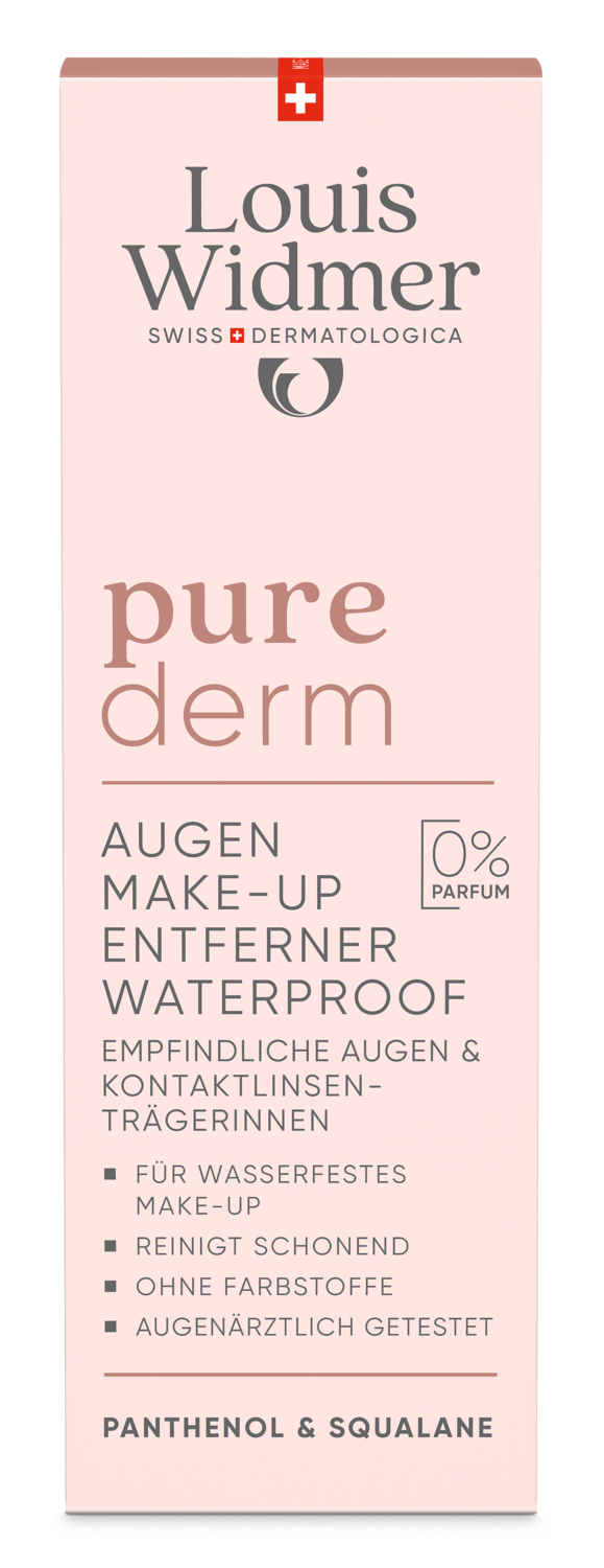 Louis Widmer Purederm Augen Make-up Entferner Waterproof (100ml)