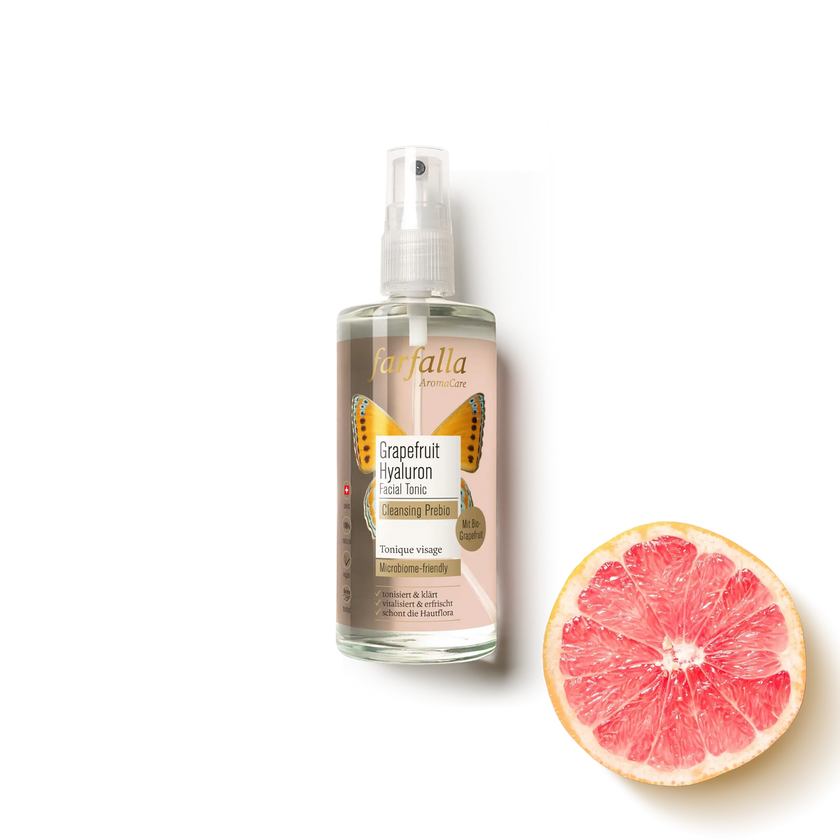 Farfalla Hyaluron Facial Tonic Grapefruit (100ml)