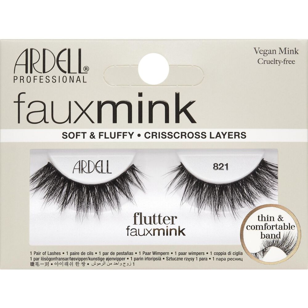 Ardell Fauxmink Flutter 821 ciglia finte (1 paio)