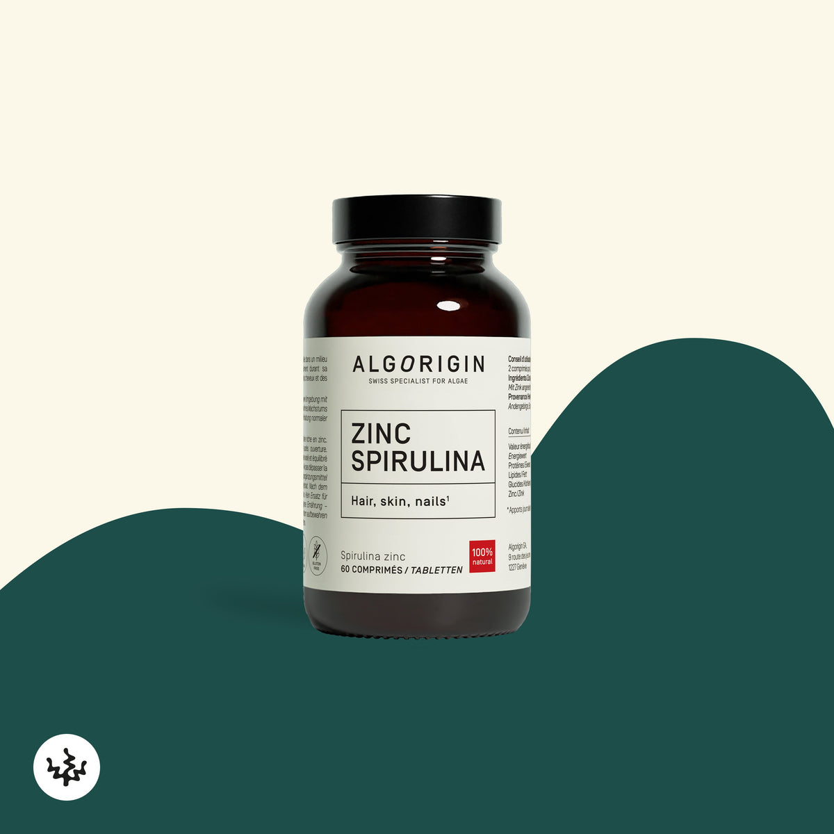 ALGORIGIN Spirulina Zink Tabletten (60 Stk)