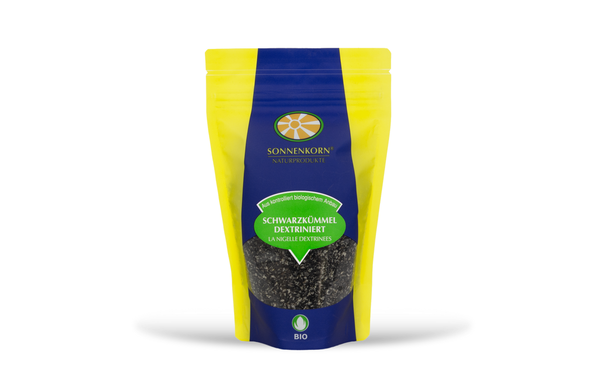 SONNENKORN Schwarzkümmel dextriniert Bio Knospe (100g)